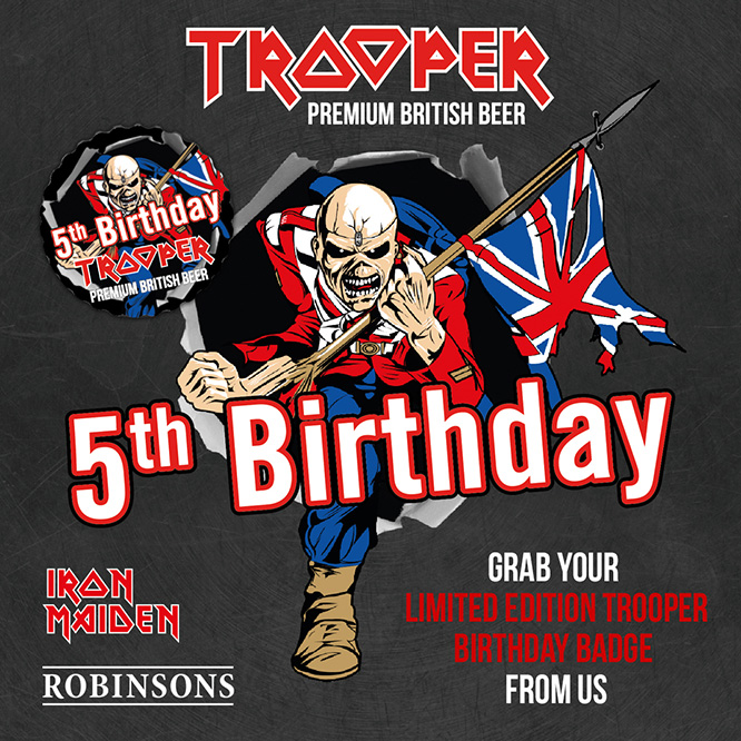 We’re Nearly Five! Help Us Celebrate – Trooper