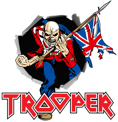 iron maiden trooper beer merchandise