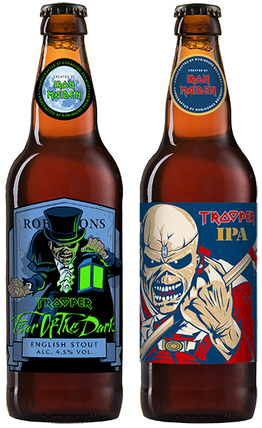 Robinsons Trooper Iron Maiden Beer Mats *NEW SET 125 ROBINSONS BREWERY 