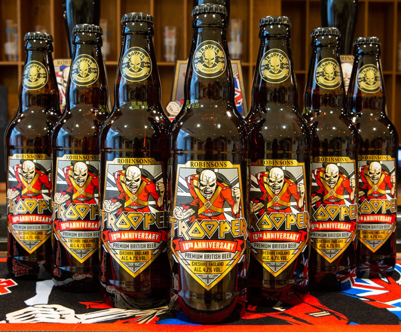 Iron Maiden and Robinsons Brewery’s TROOPER beer celebrates its tenth